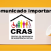 Comunicado do CRAS Campo Novo/ Rondônia.