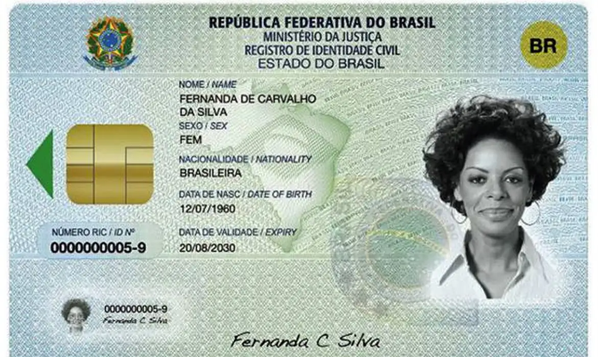 O procedimento para obter a nova Carteira de Identidade Nacional no RJ segue uma série de etapas. Imagem: Agência Brasil.