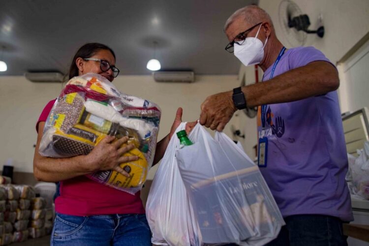 Entrega da Cesta de Natal 2024.