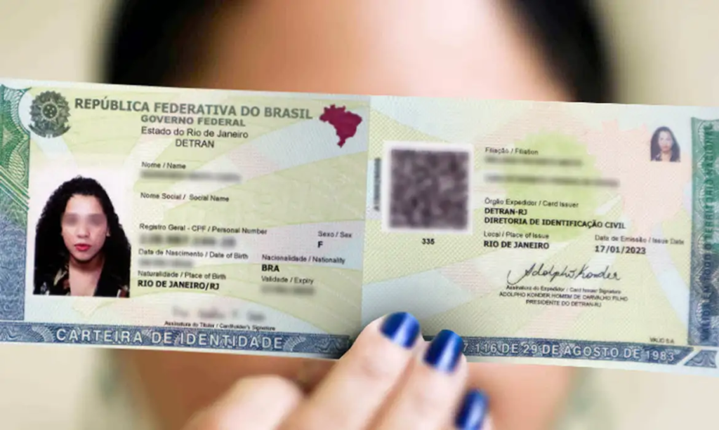 Carteira de Identidade Nacional.