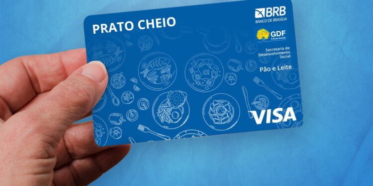 inscrição para o Cartão Prato Cheio