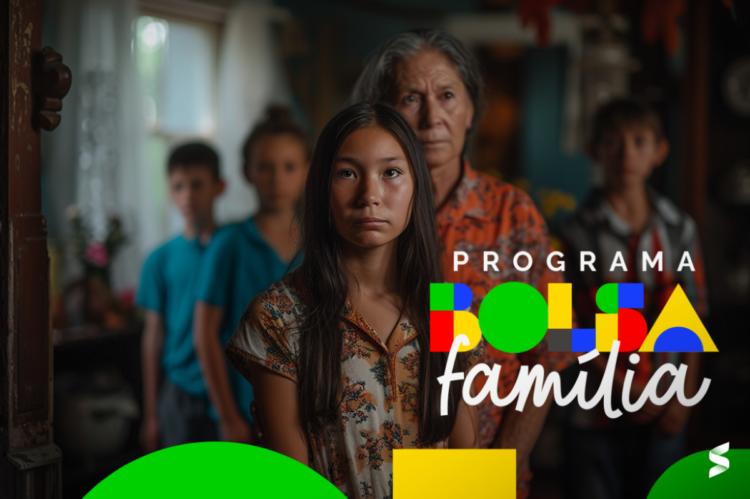 Família preocupada dentro de casa, com semblantes sérios, representando incerteza sobre cortes no Bolsa Família 2025.