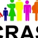 Logotipo do CRAS com figuras coloridas representando a diversidade de pessoas, incluindo pessoas com deficiência, crianças, mulheres grávidas, e idosos