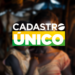 Logo do Cadastro Único sobre uma imagem de mãe e filho em ambiente humilde, com iluminação amarelada ao fundo.