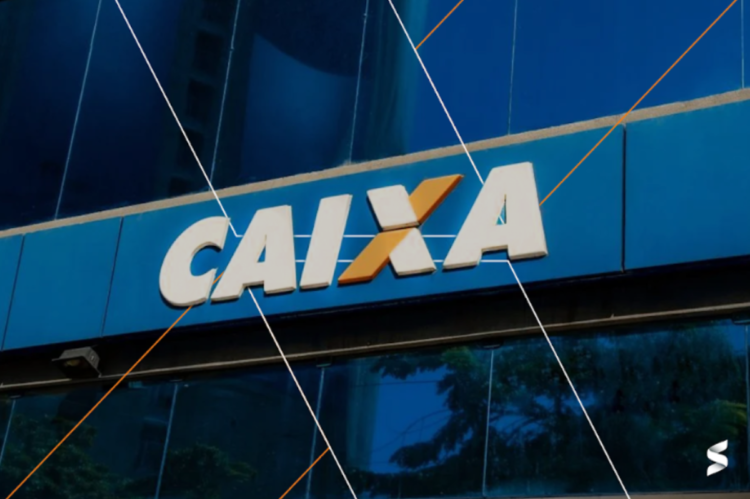 Imagem do banco Caixa Econômica Federal com logotipo e fachada, referente ao comunicado importante sobre CPF finalizado em 0 a 9.