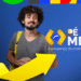 Estudante sorrindo com mochila, simbolizando os benefícios do programa Pé-de-Meia.