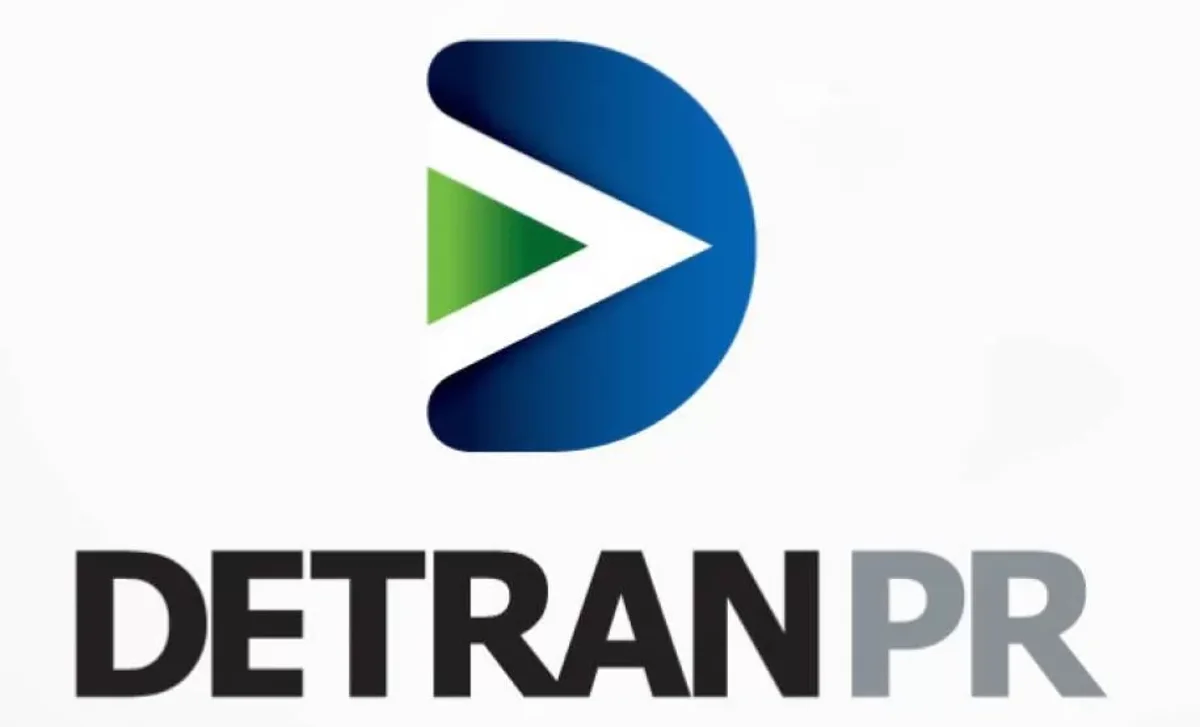 Logo do Detran PR com alerta sobre golpe na CNH Social.
