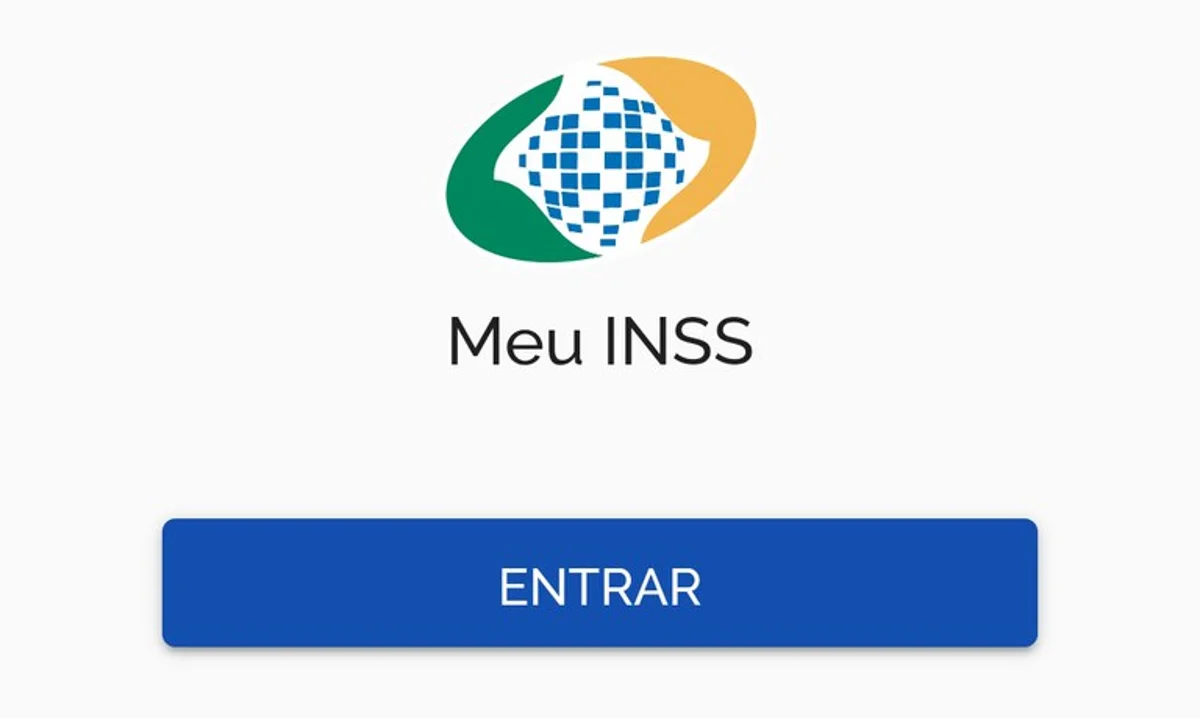 Tela de login do Meu INSS para acesso ao empréstimo consignado