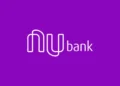 Logo oficial do Nubank, em estilo minimalista com letras brancas sobre fundo roxo.
