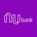 Logo oficial do Nubank, em estilo minimalista com letras brancas sobre fundo roxo.
