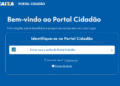 "Imagem do Portal Cidadão, destacando a facilidade de acesso a informações sobre programas sociais e benefícios."