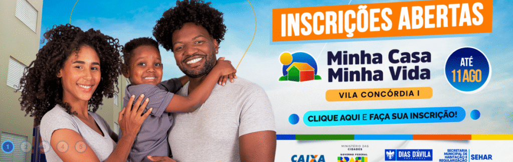 Nova fase do Minha Casa Minha Vida com inscrições abertas até 11 de agosto. Confira se você pode se inscrever.