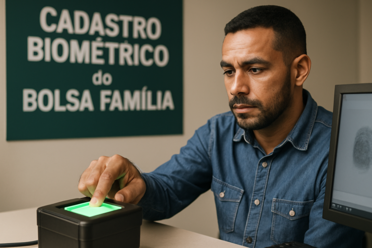 Cadastro biométrico no Bolsa Família