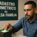 Cadastro biométrico no Bolsa Família