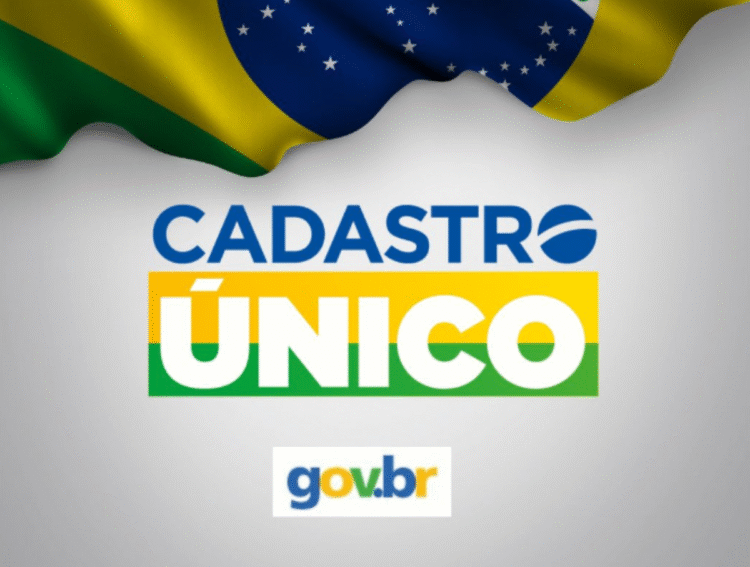 Cadastro Único - Logotipo com bandeira do Brasil e gov.br