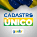 Cadastro Único - Logotipo com bandeira do Brasil e gov.br