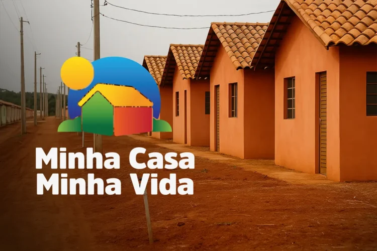 Casas populares do programa Minha Casa Minha Vida destinadas a famílias de baixa renda