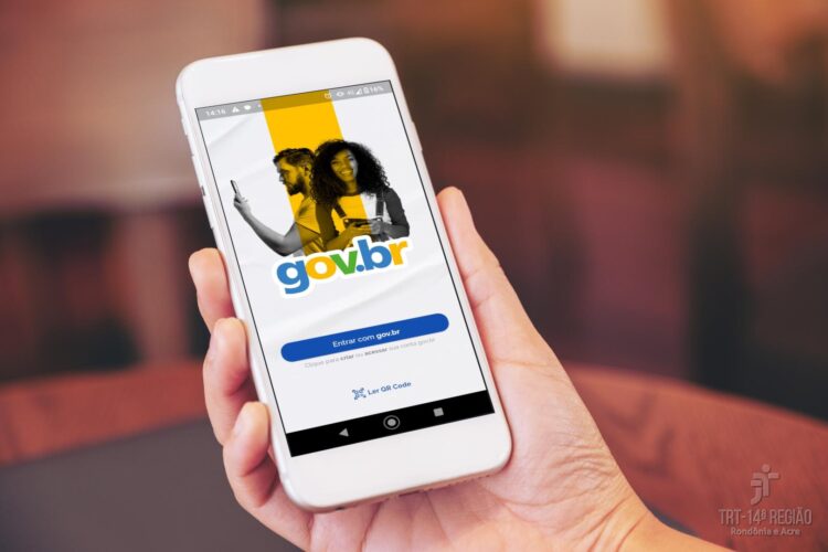 Tela de aplicativo gov.br, onde a prova de vida pode ser realizada, preferencialmente, de forma digital, utilizando um aplicativo móvel com reconhecimento facial.