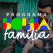 Logo do Programa Bolsa Família com destaque para a informação sobre pagamento no mesmo dia para beneficiários com NIS final 1 a 0.