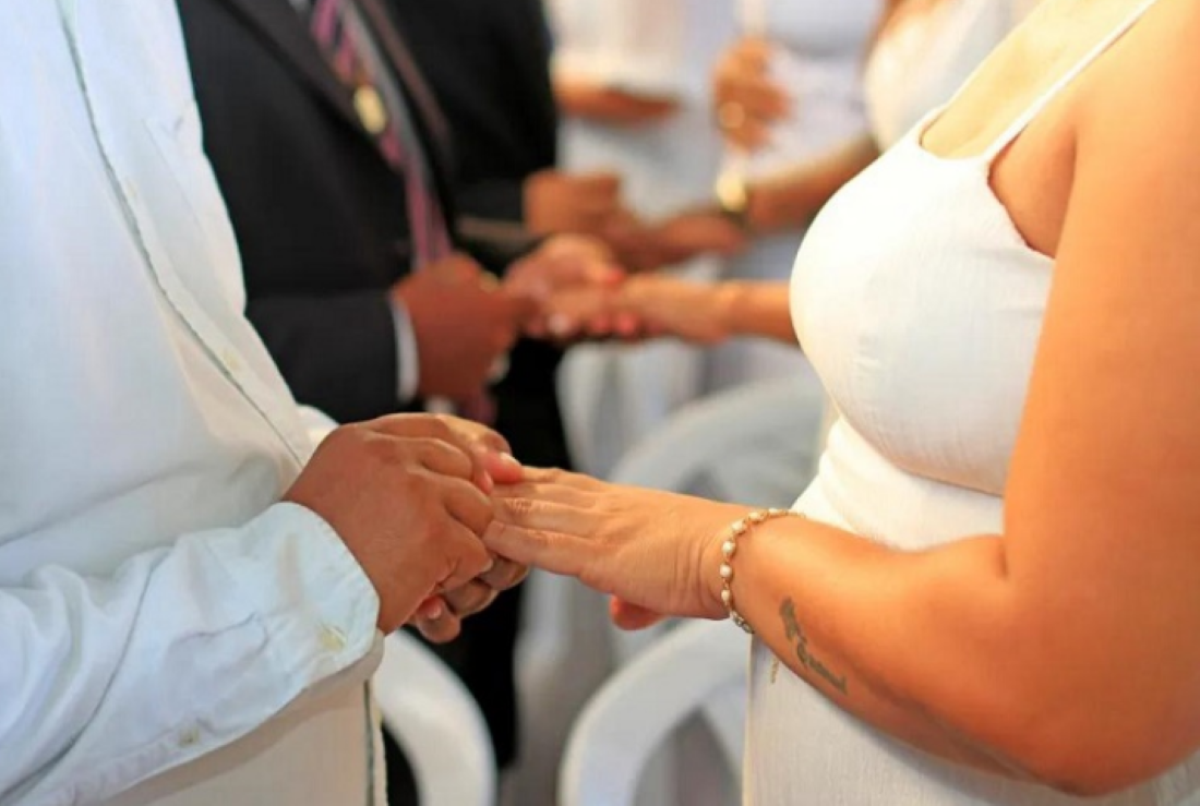 Casamento coletivo - Inscrições abertas até 8 de agosto