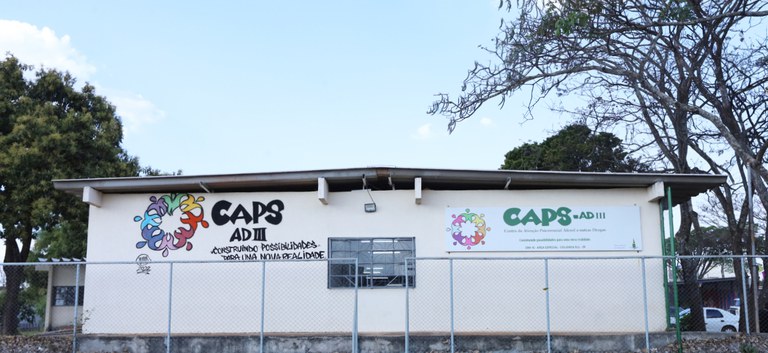  Fachada de um CAPS (Centro de Atenção Psicossocial),