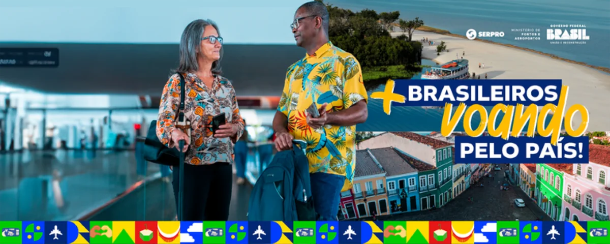 Promoção de passagens aéreas por R$ 200 para brasileiros, com destaque para a acessibilidade das viagens dentro do Brasil