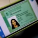 RG digital já está disponível: veja como solicitar a nova carteira 11 Uma pessoa segura um smartphone que exibe a Carteira de Identidade Digital do Detran-RJ, destacando o documento eletrônico na tela.