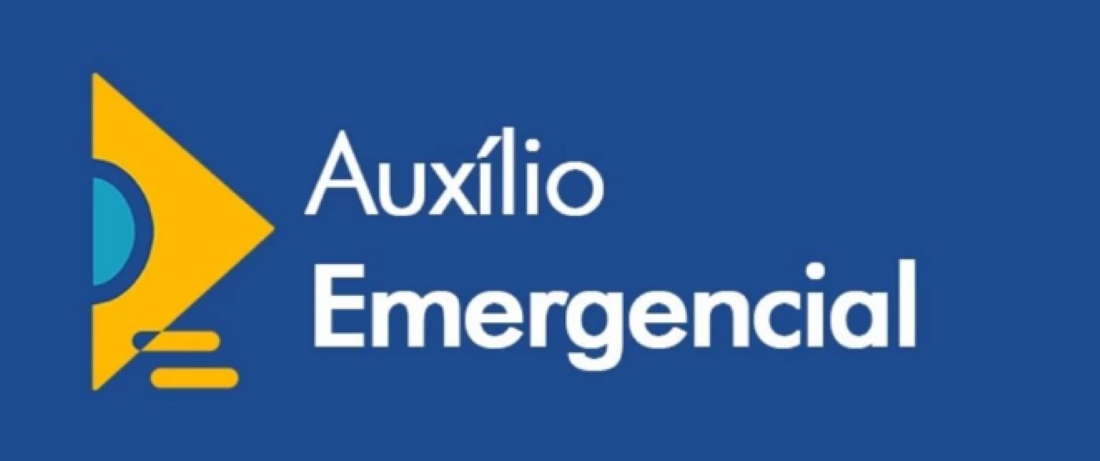 Logo do Auxílio Emergencial do Governo Federal.