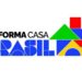 Logo do programa Reforma Casa Brasil, com as palavras 'Reforma Casa Brasil' e um design colorido de casa, representando o empréstimo disponível de R$ 5 mil a R$ 30 mil.