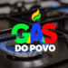 Gás do Povo de novembro: confira quando você pode recarregar seu botijão 11 Logotipo do programa Gás do Povo sobre imagem de fogão aceso.