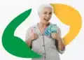 INSS anuncia aumento de 6,79% no piso previdenciário; confira novo valor 12 Aposentada segura notas de real e comemora aumento no benefício do INSS em 2026.