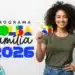 Bolsa Família: As regras que podem tirar o benefício da sua família em 2026 11 Jovem sorridente exibe cartão do Bolsa Família 2026 com cédulas de reais ao lado