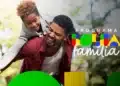Bolsa Família fevereiro 2026: pagamentos reiniciam hoje e seguem até dia 27 16 Pai sorrindo com filho nas costas em parque, ambos felizes.